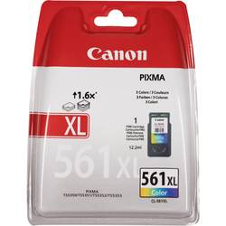Image of Canon Tintenpatrone CL-561XL Original Cyan, Magenta, Gelb 3730C001 Druckerpatrone
