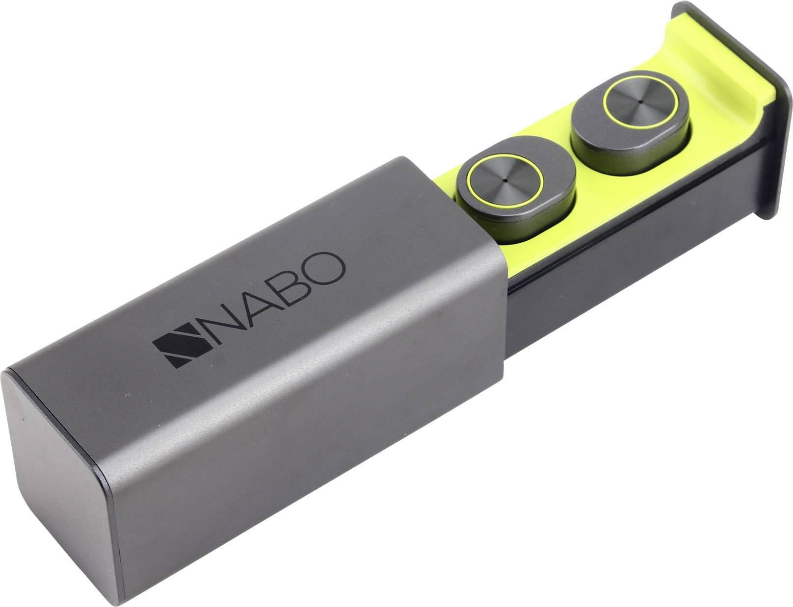 NABO Total Wireless Earphone In Ear Kopfhörer Grau, Grün-2