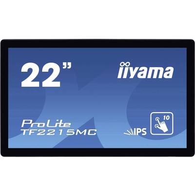 22-Zoll-Touchscreen-Monitor von Iiyama, Modell ProLite TF2215MC, mit IPS-Technologie und 10-Punkt-Touch-Unterstützung.
