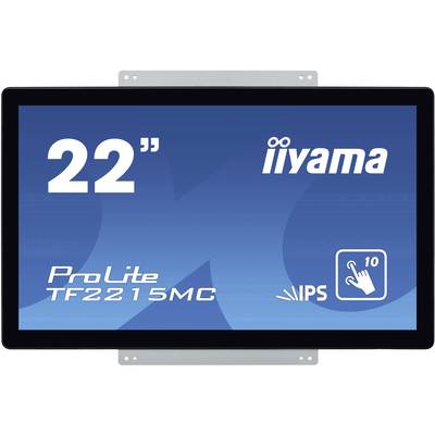 22-Zoll-Touchscreen-Monitor von iiyama, Modell ProLite TF2215MC, mit IPS-Display und 10-Punkt-Touch-Technologie.