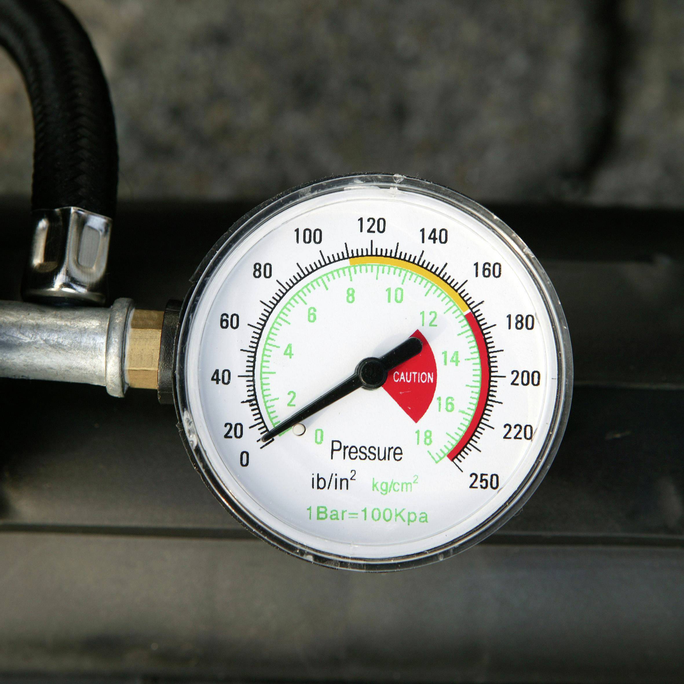 cartrend KFZ-Kompressor mit Manometer, max. Druck: 10 bar-2