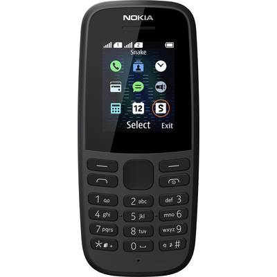 Nokia 105 2019 Dual-SIM-Handy Schwarz