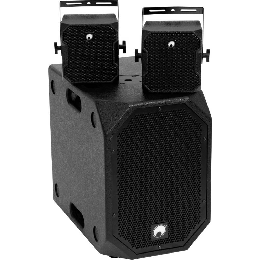 Omnitronic BOB Basic Set 2.1 Actieve PA-luidsprekerset Bluetooth, Geïntegreerde mixer