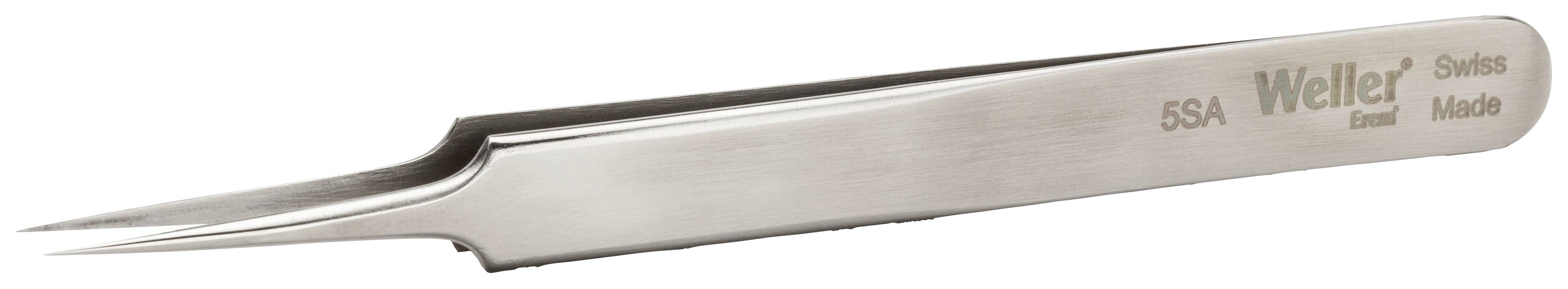 Weller Erem® 5SA Präzisionspinzette 1 Stück Spitz, schlank, extra fein 115 mm-1