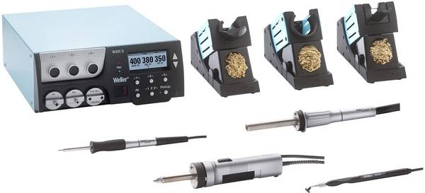 Weller WXR 3032 Vakuum-Station digital 420 W, 600 W 100 - 450 °C inkl. Ablage, inkl. Lötspitze, inkl. Entlötsaugpumpe