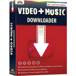 Image of Markt & Technik Video und Musik Downloader Vollversion, 1 Lizenz Windows Multimedia-Software