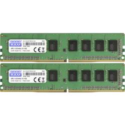 Goodram GoodRam PC-Arbeitsspeicher Kit DDR4 8 GB 2 x 4 GB Non-ECC 2400 MHz 288pin DIMM CL17 GR2400D464L17S/8GDC