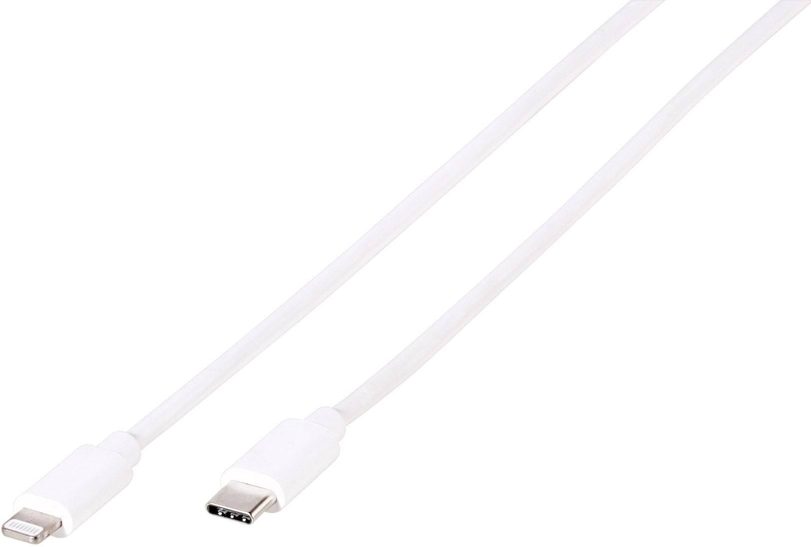 VIVANCO USB 2.0 Adapter [1x USB-C? Stecker - 1x Apple Lightning-Stecker] LIGHTNVVUSBC20W (60085)