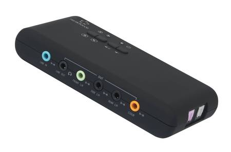 Renkforce Sound-Box mit 5 Klinke- und einem Optischen Digitalausgang