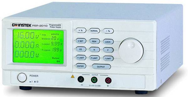 GW Instek PSP-2010 Labornetzgerät, einstellbar kalibriert (DAkkS-akkreditiertes Labor) 0 - 20 V/DC 0 - 10 A  RS-232 programmierbar Anzahl Ausgänge 1 x