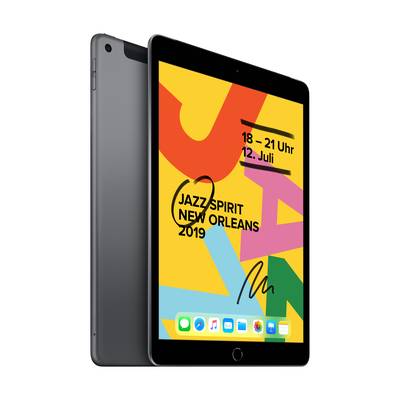 Apple iPad 10.2 (7. Generation, 2019) WiFi + Cellular 128 GB Space Grau 25.9 cm (10.2 Zoll) 2160 x 1620 Pixel