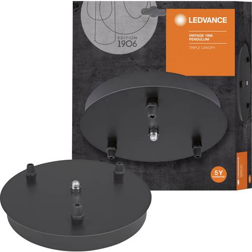 Thumbnail - LEDVANCE Vintage 1906 PenduLum CANOPY L 4058075274488 Pendelleuchtenhalter Schwarz