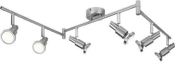 Ledvance LED-Spot GU10 Aluminium 6x 3W - 827 Extra Warmweiß