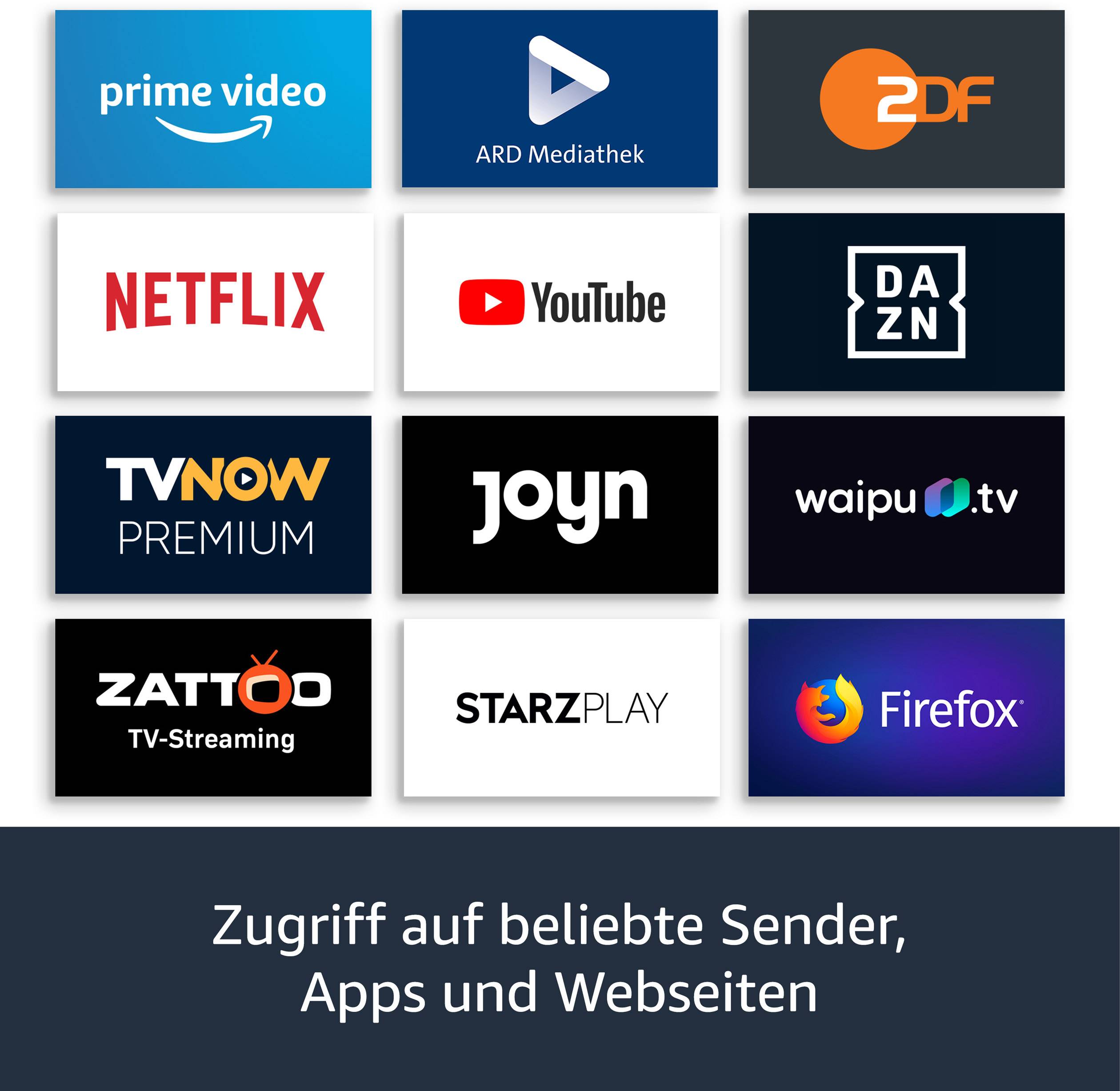Sender, Apps und Websites