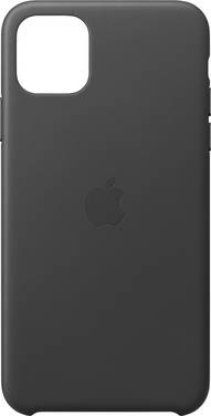 Apple iPhone 11 Pro Max Leather Case schwarz MX0E2ZM/A