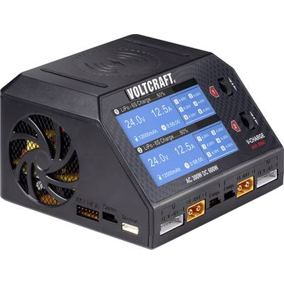 VOLTCRAFT V-Charge 600 DUO Modellbau-Ladegerät 16 A LiPo, LiHV, LiIon, LiFePO, NiMH, NiCd, Blei-2