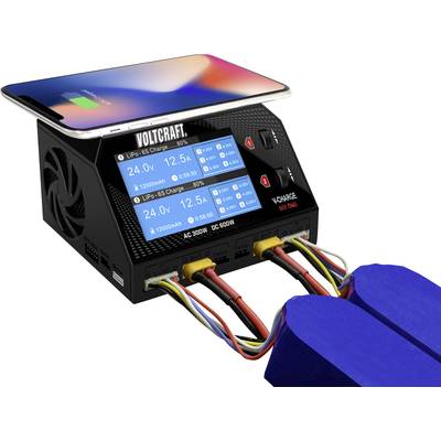 VOLTCRAFT V-Charge 600 DUO Modellbau-Ladegerät 16 A LiPo, LiHV, LiIon, LiFePO, NiMH, NiCd, Blei-7