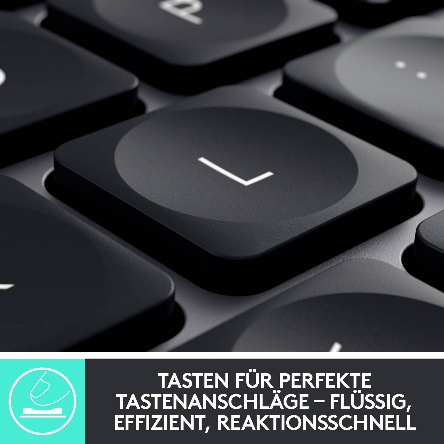 Logitech MX Keys Plus Bluetooth® Tastatur Deutsch, QWERTZ Graphit Beleuchtet, Ergonomisch, Multipair-Funktion-9