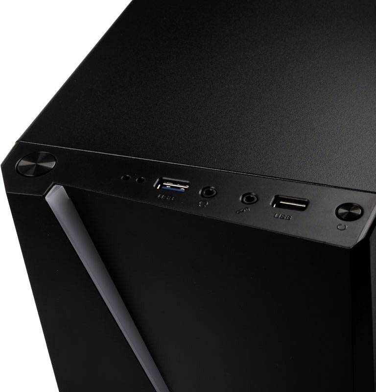 AeroCool Geh Mini Cylon Black MicroATX/MiniITX o.N. Multimedia-Technik Gehäuse-1