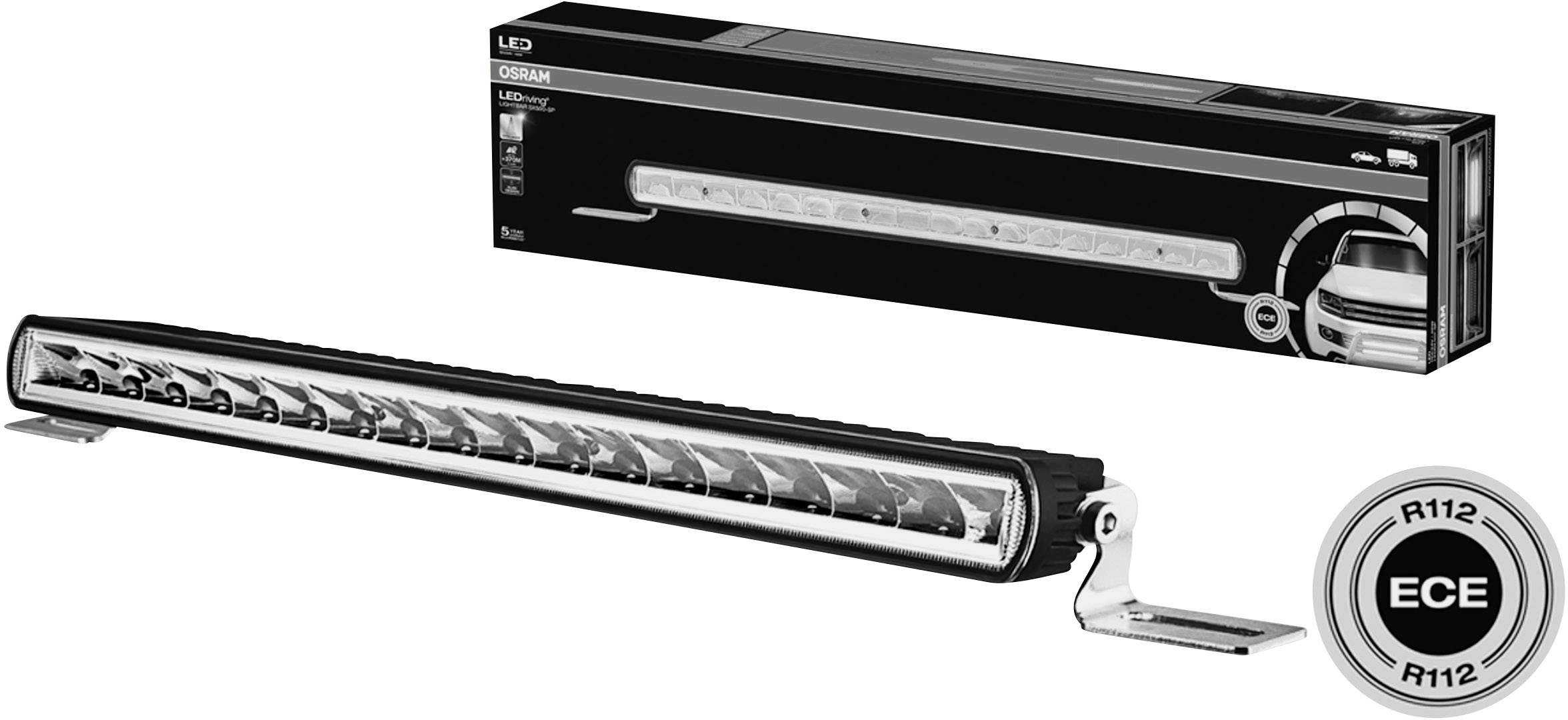 Zusatzscheinwerfer LED 46W geschraubt OSRAM LIGHTBAR SX500 für NFZ und Offroad-11
