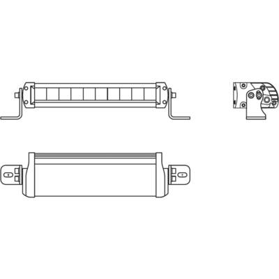 OSRAM Fernscheinwerfer LEDDL103-SP LEDriving LIGHTBAR FX250-SP LED vorne (B  x H x T) 309 x 77 x 93.5 mm Schwarz kaufen