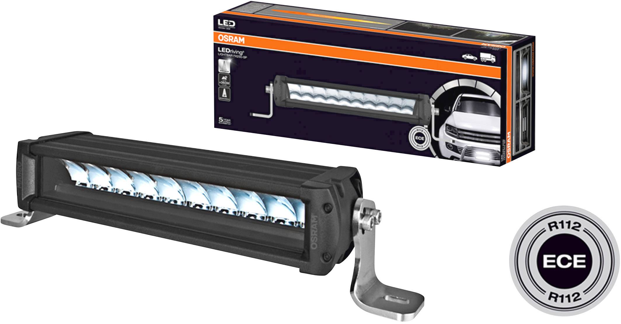 OSRAM Fernscheinwerfer LEDDL103-SP LEDriving LIGHTBAR FX250-SP LED vorne (B x H x T) 309 x 77 x 93.5 mm Schwarz-8