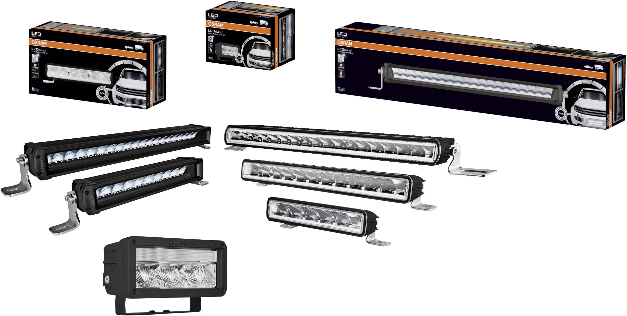 OSRAM Fernscheinwerfer LEDDL104-SP LEDriving LIGHTBAR FX500-SP LED vorne (B x H x T) 564 x 77 x 93.5 mm Schwarz-12