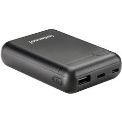 Image of Intenso XS10000 Powerbank 10000 mAh LiPo USB-A, USB-C™, Micro USB Schwarz Statusanzeige