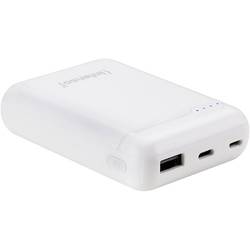 Image of Intenso XS10000 Powerbank 10000 mAh LiPo USB-A, USB-C™, Micro USB Weiß Statusanzeige