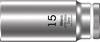 Wera 8790 HMA Deep 05004512001 Außen-Sechskant Steckschlüsseleinsatz 15 mm 1/4" 1 Stück 1/4"