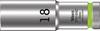 Wera Wera Werk 05004558001 Außen Sechskant Profil Steckschlüsseleinsatz 18 mm 1/2" 18 mm 1 Stück 1/2"
