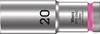 Wera 05004560001 05004560001 Außen-Sechskant Steckschlüsseleinsatz 20 mm 1/2" 1 Stück 1/2"