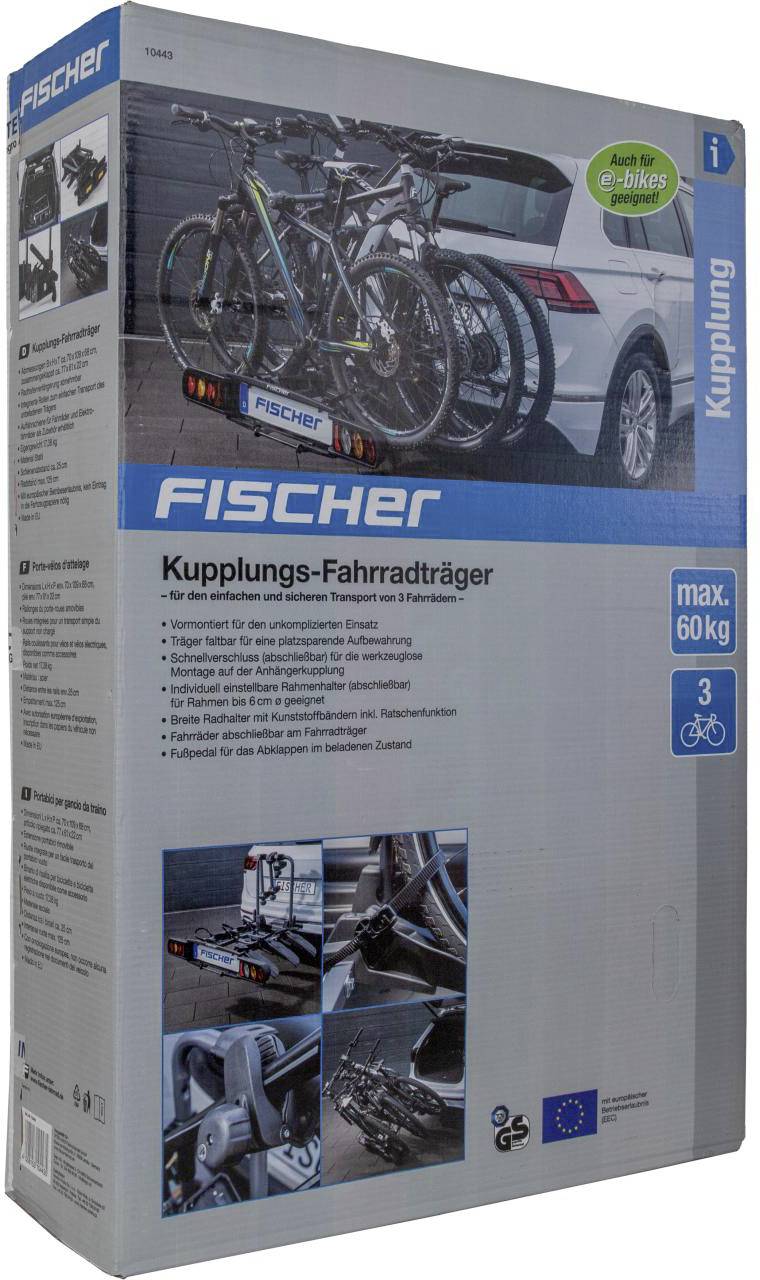 FISCHER Kupplungs-Fahrradträger "Proline Evo 3"-2
