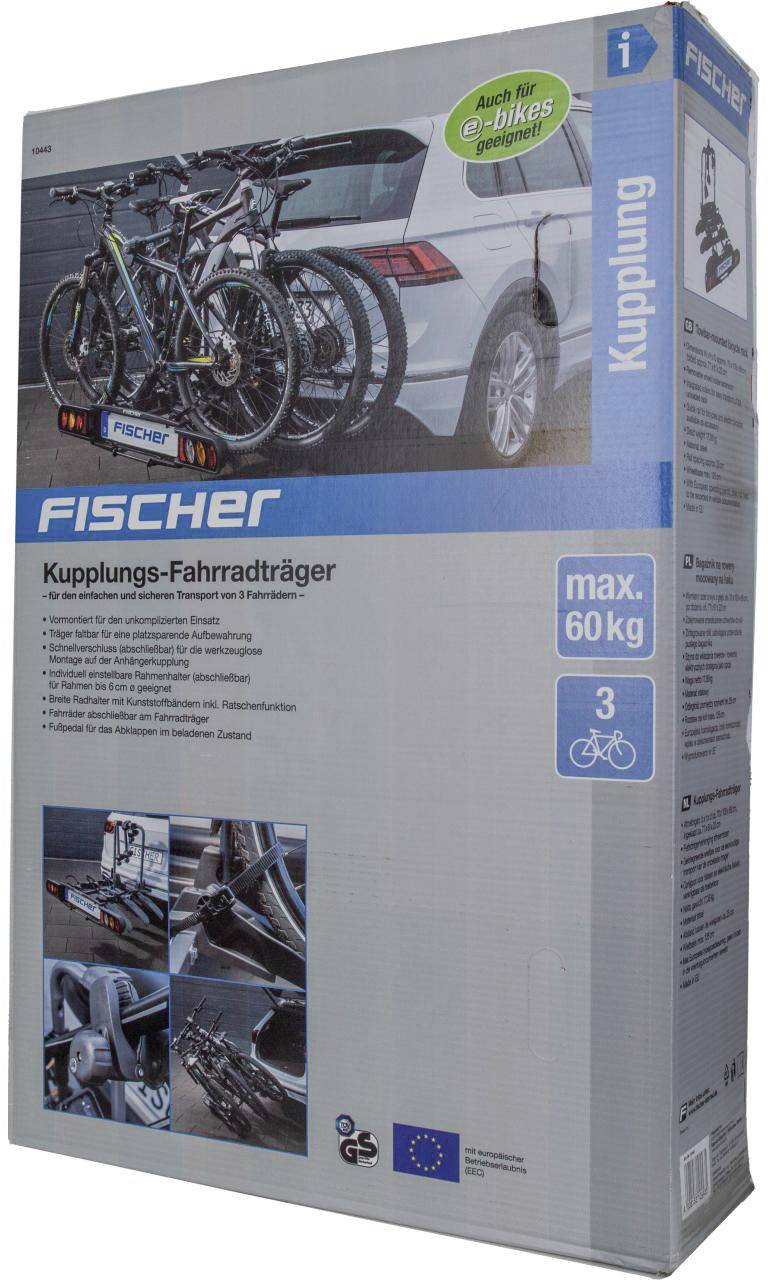 FISCHER Kupplungs-Fahrradträger "Proline Evo 3"-5