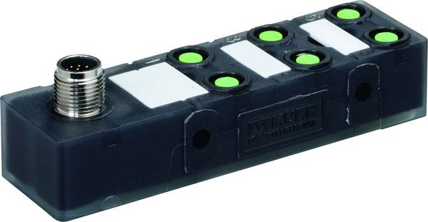 Murrelektronik 8000-86060-0000000 8000-86060-0000000 Sensor/Aktorbox passiv M8-Verteiler mit Kunststoffgewinde 1 St.