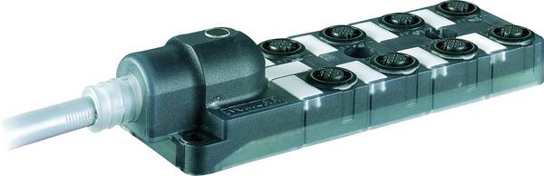 Murrelektronik 8000-88510-3980500 8000-88510-3980500 Sensor/Aktorbox passiv M12-Verteiler mit Kunststoffgewinde 1 St.