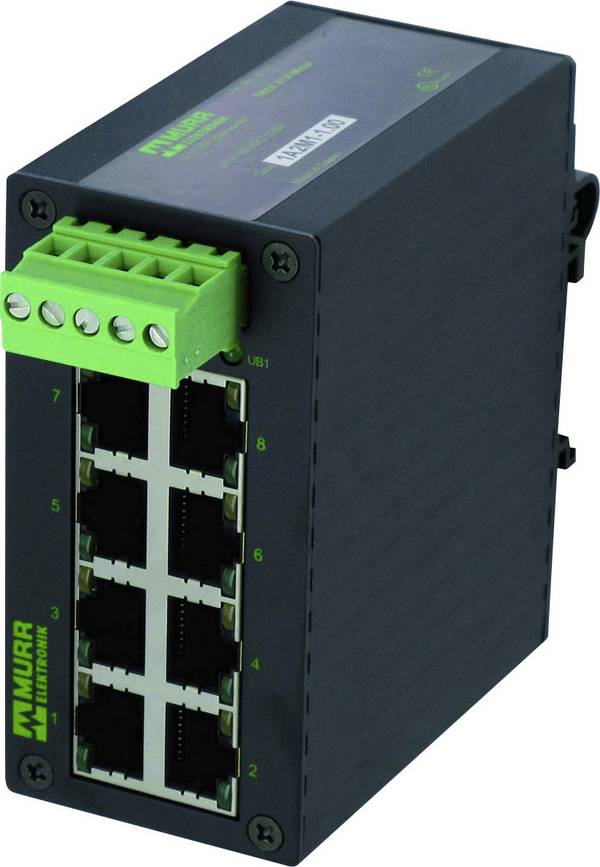 Murrelektronik 58173 TREE 8 TX Metal GE Netzwerk Switch RJ45 8 Port 10 / 100 / 1000 MBit/s