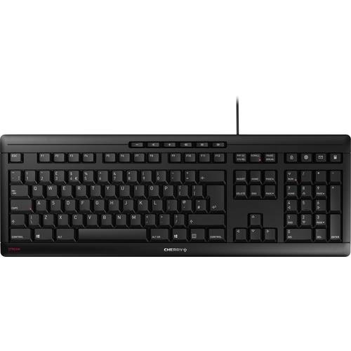 Thumbnail - CHERRY Stream USB Tastatur UK-Englisch, QWERTY Schwarz