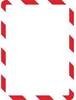Tarifold 194973 Info-Rahmen, selbstklebend Rot, Weiß (B x H) 242 mm x 329 mm DIN A4
