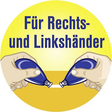 Symbolbild für tesa Korrekturroller ecoLogo® Left&Right 4.2 mm Weiß 10 m 1 St.