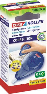 tesa Korrekturroller ecoLogo® Left&Right 4.2 mm Weiß 10 m 1 St.-1