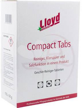 Lloyd Geschirrspül-Tabs Compact Tabs 95074 112 St.