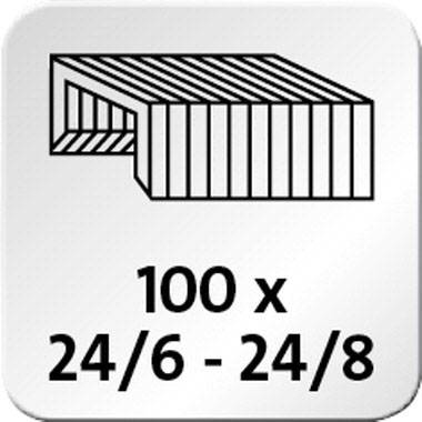 Symbolbild für Novus Office B 4 re+new 020-1932 Heftgerät Schwarz Heftleistung: 40 Bl. (80 g/m²)