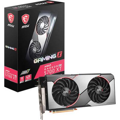 MSI RX 5700 XT GAMING X - Grafikkarten - Radeon RX 5700 XT - 8 GB GDDR6 - PCIe 4.0 x16 - HDMI, 3 x DisplayPort-4