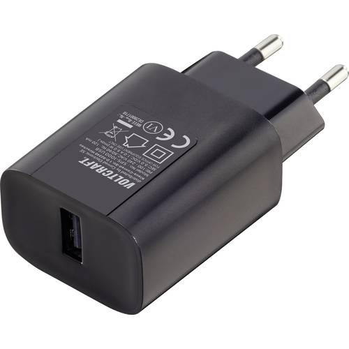 VOLTCRAFT SPS-1000 USB USB Ladegerät 5 W 1x USB-A Schwarz Innenbereich