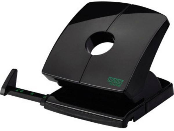 Novus Office 025-0637 Bürolocher B230 re+new Schwarz max. Einstellformat: DIN A4 30 Bl. (80 g/m²)