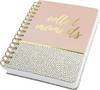 Sigel Jolie® sweet dots JN601 Spiral-Notizbuch Punktraster Weiß, Schwarz, Rose 120 Blatt DIN A5