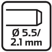 Symbolbild für VOLTCRAFT VC-10906520 Niedervolt-Anschlusskabel Niedervolt-Stecker - offene Kabelenden 5.5 mm 2.1 mm 2.00 m 1 St.
