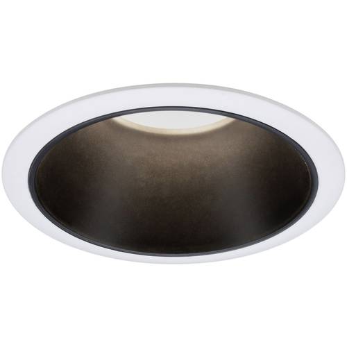Paulmann 93401 Cole Coin Einbauleuchte LED 6 W Weiß, Schwarz