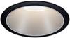 Paulmann 93407 Cole Coin Einbauleuchte LED 6 W Schwarz, Silber